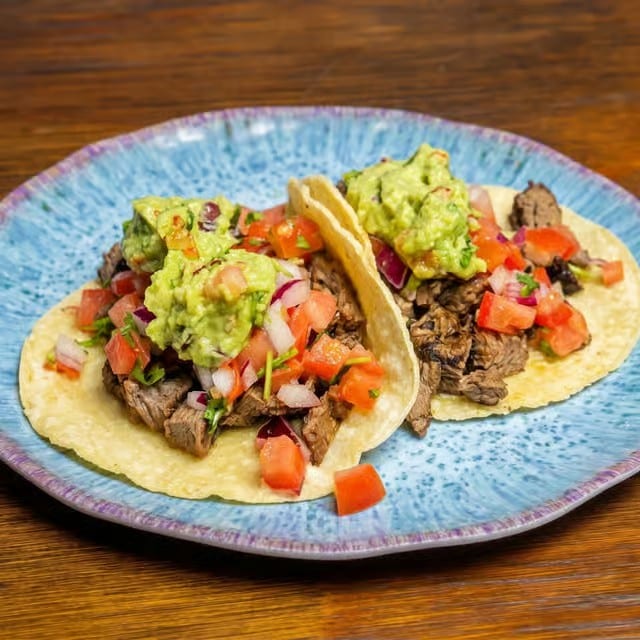 Grilled Chicken Asada Taco.