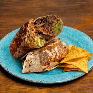 Grilled Argentinian Wild Caught Shrimp Burrito